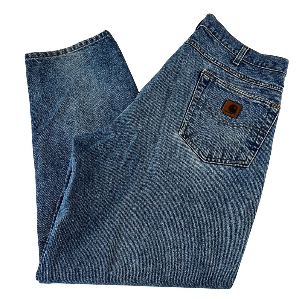 Carhartt Relaxed Fit Blue Jeans men’s size 36X30 B17 DST